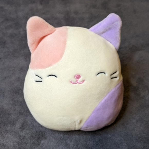 3 Squishmallows Lena the Guava 11" - Charlotte the Cat 5" Cookie the Flamingo 5" - Picture 5 of 11